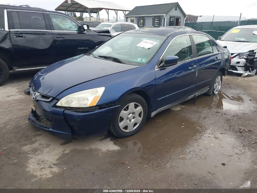 2005 Honda Accord 2.4 Lx VIN: 1HGCM564X5A115412 Lot: 43867598