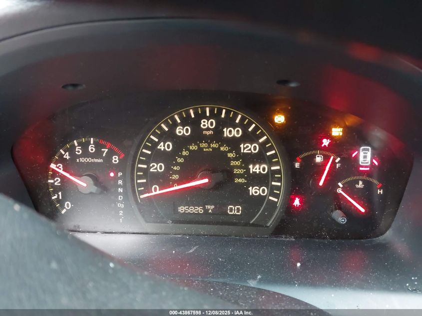 2005 Honda Accord 2.4 Lx VIN: 1HGCM564X5A115412 Lot: 43867598