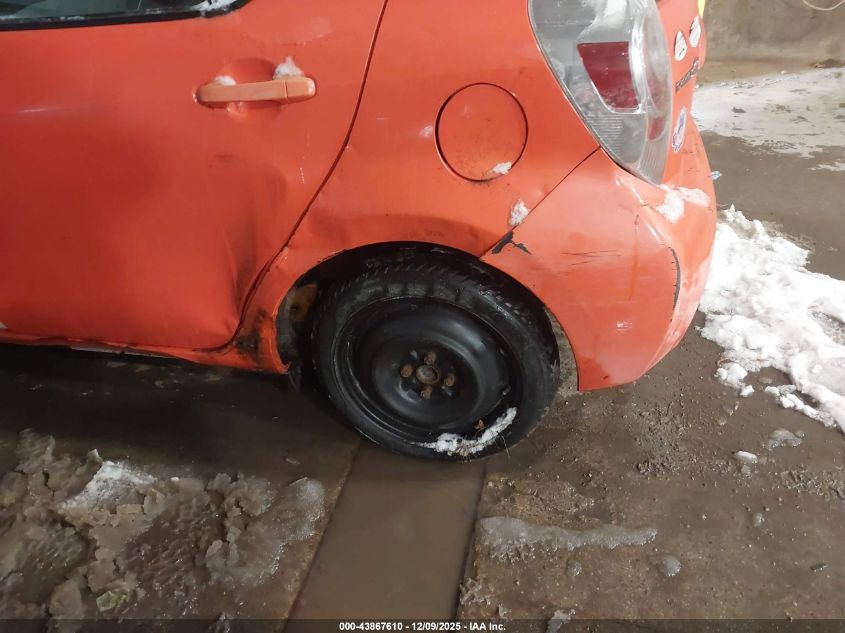 2012 Toyota Prius C One VIN: JTDKDTB35C1012164 Lot: 43867610