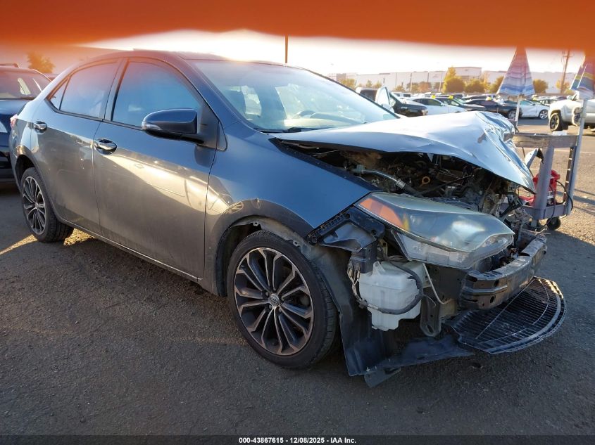 2016 Toyota Corolla S Plus VIN: 5YFBURHEXGP436050 Lot: 43867615