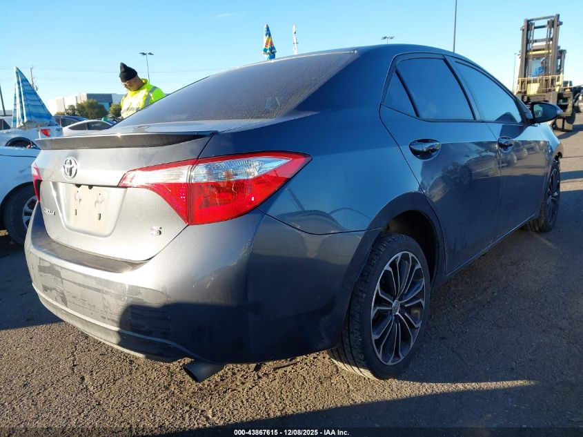 2016 Toyota Corolla S Plus VIN: 5YFBURHEXGP436050 Lot: 43867615