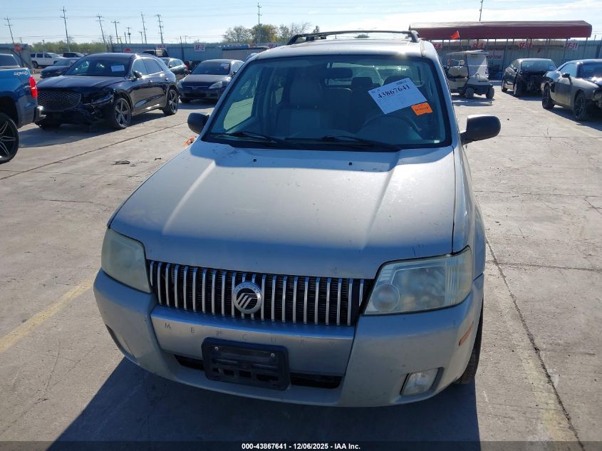 2007 Mercury Mariner Luxury VIN: 4M2YU81147KJ17229 Lot: 43867641