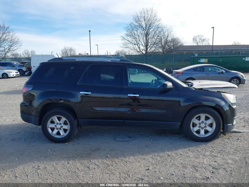 2016 GMC Acadia Sle-2 VIN: 1GKKVPKD0GJ143901 Lot: 43867654