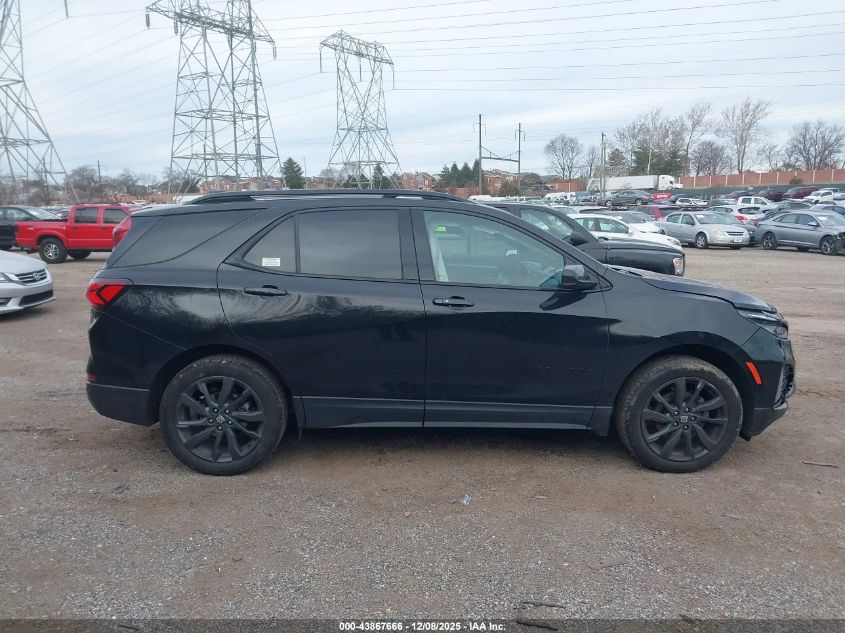 2022 Chevrolet Equinox Awd Rs VIN: 2GNAXWEV5N6121121 Lot: 43867666