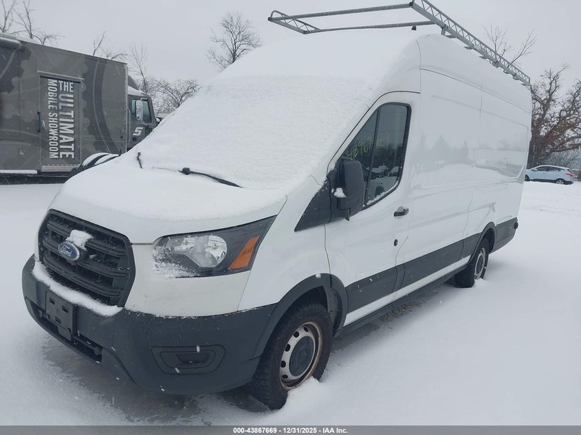 Vin: 1ftbw3xg2lkb14814, lot: 44363202, ford transit-350 cargo van 20202
