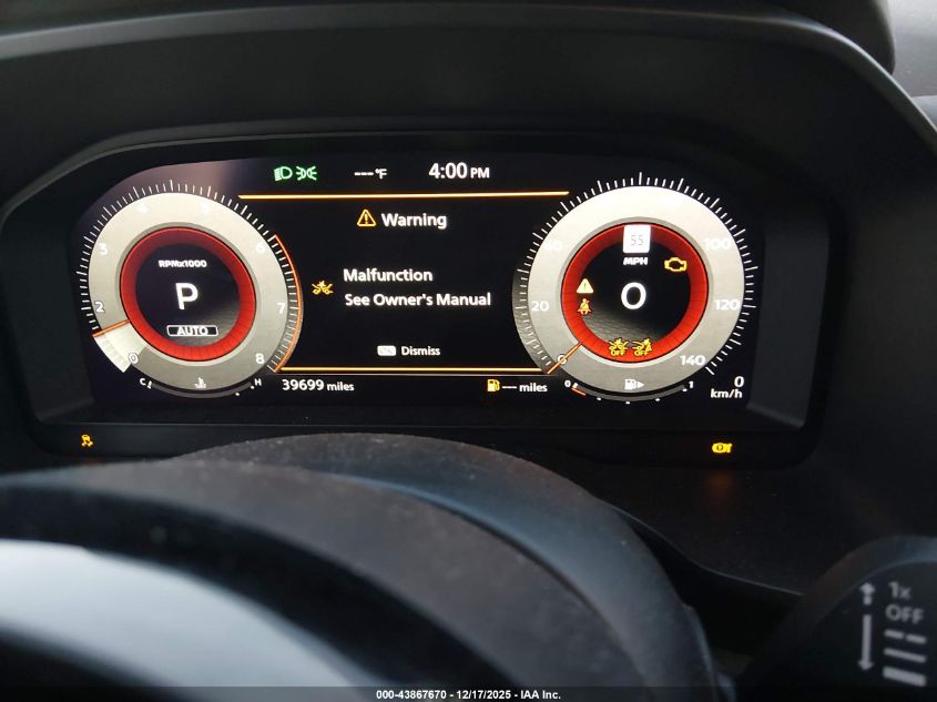 2023 Nissan Rogue Platinum Intelligent Awd VIN: JN8BT3DD9PW320704 Lot: 43867670