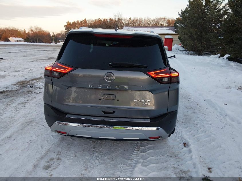 2023 Nissan Rogue Platinum Intelligent Awd VIN: JN8BT3DD9PW320704 Lot: 43867670