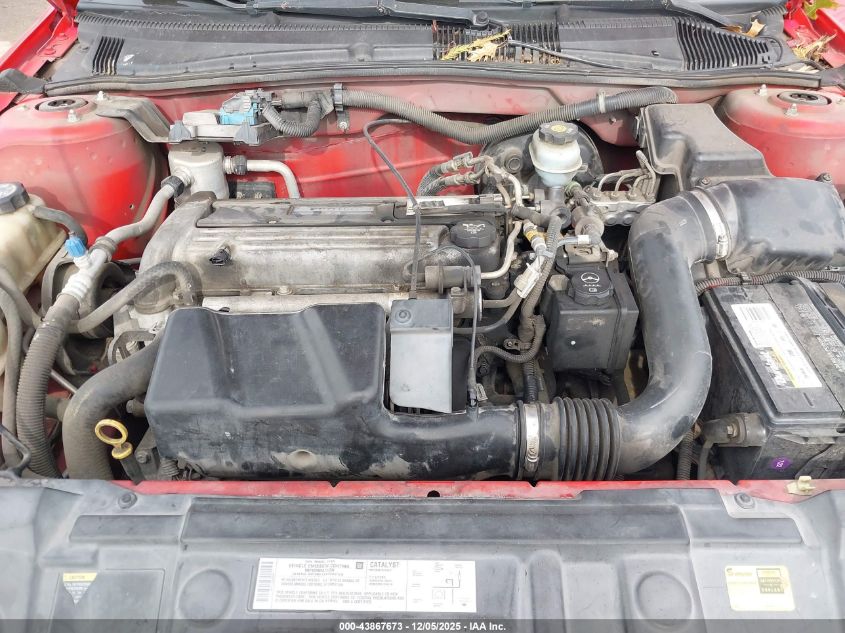 2004 Chevrolet Cavalier VIN: 1G1JC12F147123640 Lot: 43867673