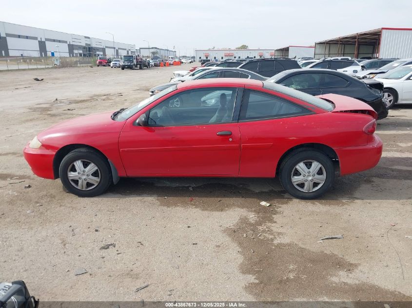 2004 Chevrolet Cavalier VIN: 1G1JC12F147123640 Lot: 43867673