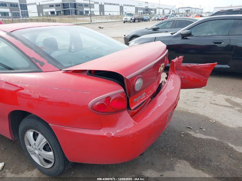 2004 Chevrolet Cavalier VIN: 1G1JC12F147123640 Lot: 43867673