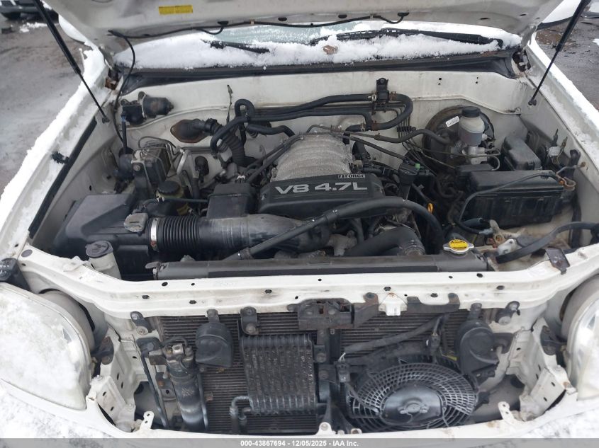 2004 Toyota Sequoia Limited V8 VIN: 5TDBT48A84S216699 Lot: 43867694