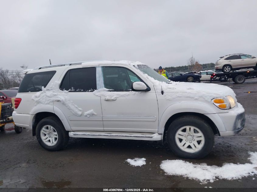 2004 Toyota Sequoia Limited V8 VIN: 5TDBT48A84S216699 Lot: 43867694