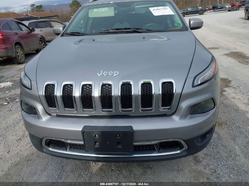 2016 Jeep Cherokee Limited VIN: 1C4PJMDS4GW103850 Lot: 43867707