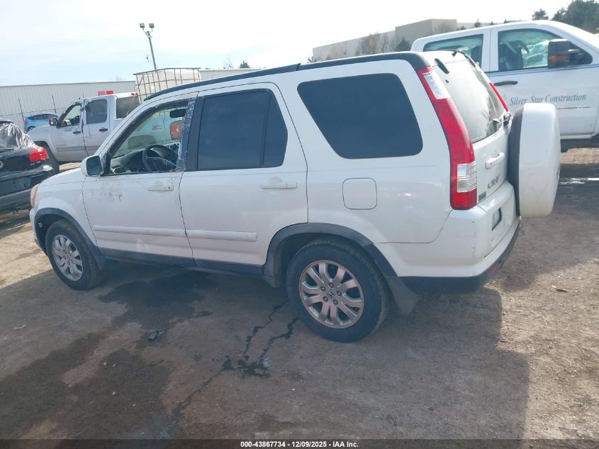 2006 Honda Cr-V Se VIN: JHLRD78906C007581 Lot: 43867734