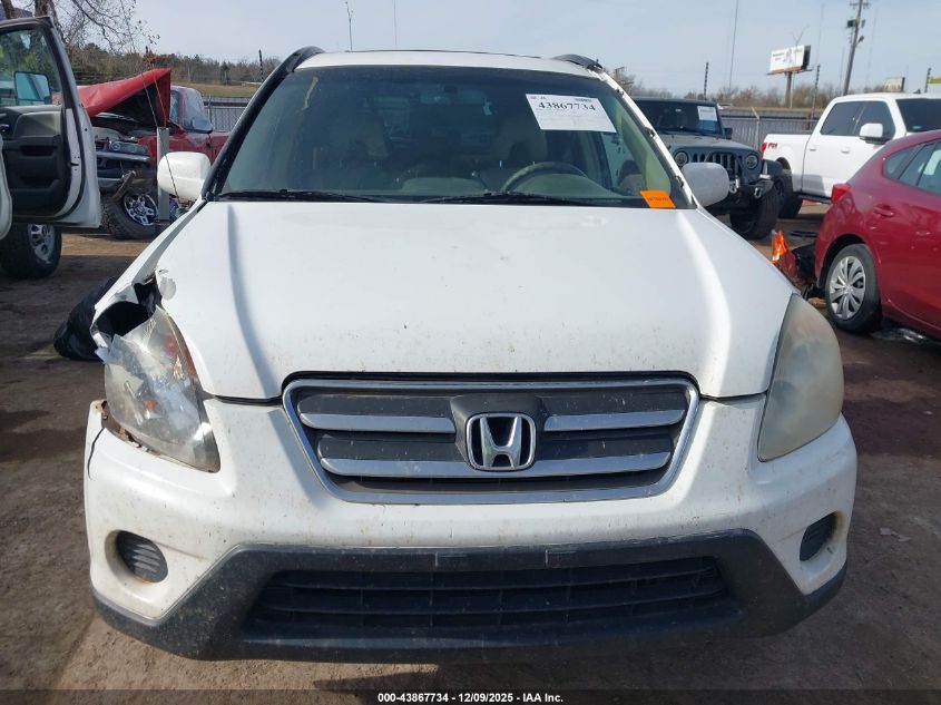 2006 Honda Cr-V Se VIN: JHLRD78906C007581 Lot: 43867734