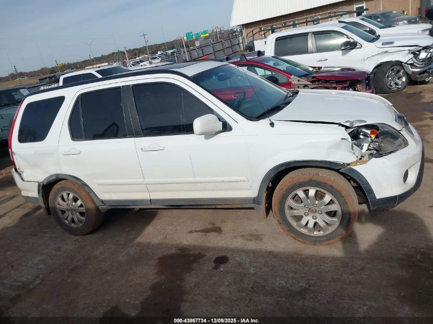 2006 Honda Cr-V Se VIN: JHLRD78906C007581 Lot: 43867734