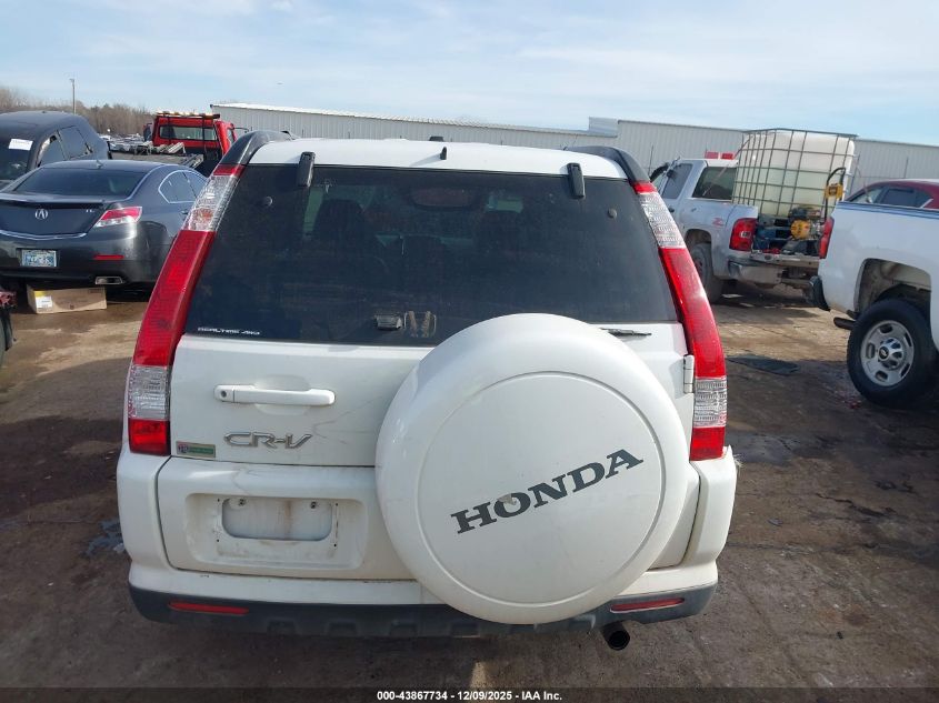 2006 Honda Cr-V Se VIN: JHLRD78906C007581 Lot: 43867734