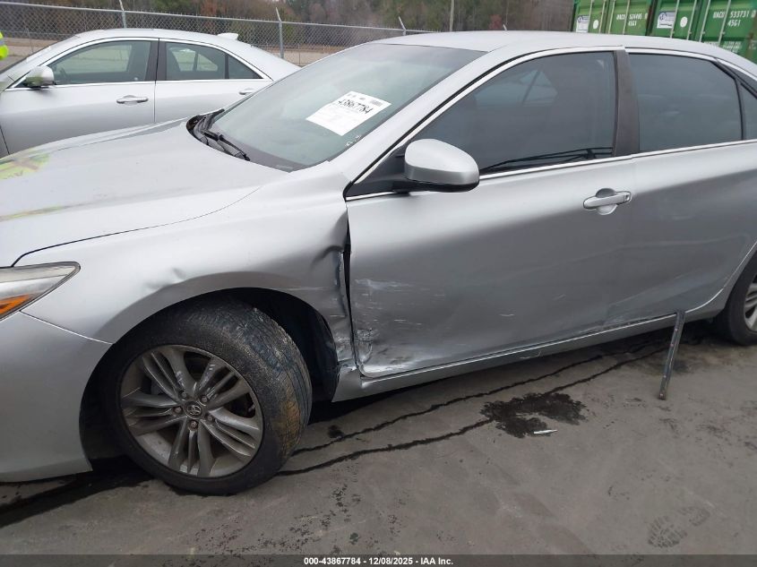 2017 Toyota Camry Se VIN: 4T1BF1FK7HU355026 Lot: 43867784