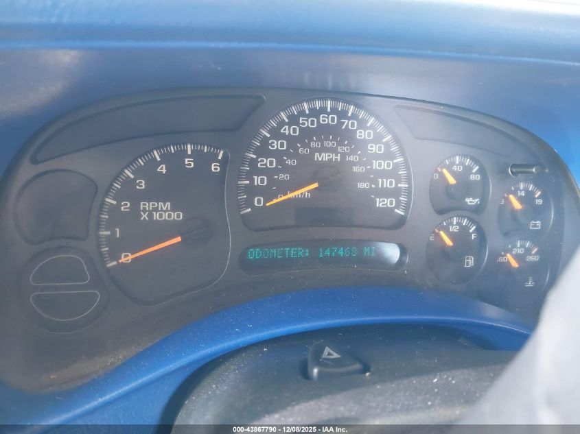 2005 Chevrolet Silverado 1500 Work Truck VIN: 1GCEC14X85Z102997 Lot: 43867790