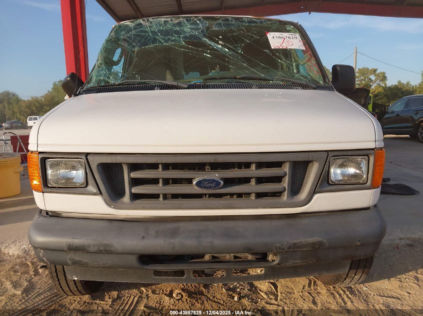 2007 Ford E-250 Commercial/Recreational VIN: 1FTNE24L77DA52803 Lot: 43867829