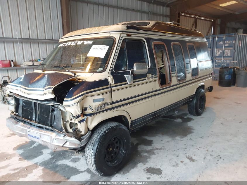1986 Chevrolet G20 VIN: 1GBEG25H1G7175066 Lot: 43867837