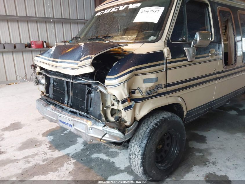 1986 Chevrolet G20 VIN: 1GBEG25H1G7175066 Lot: 43867837