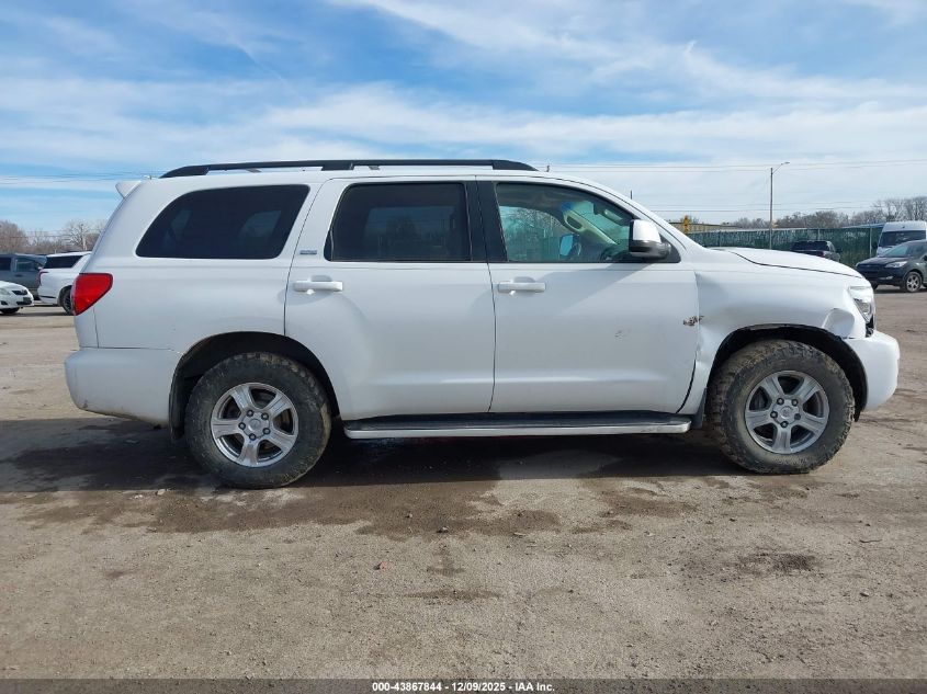 2008 Toyota Sequoia Sr5 5.7L V8 VIN: 5TDBY64A28S000727 Lot: 43867844