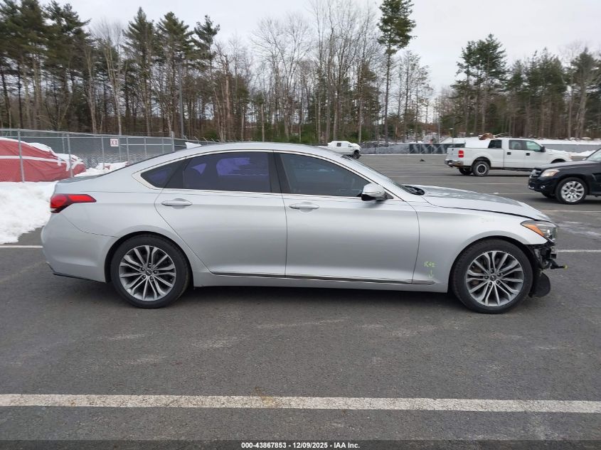 2017 Genesis G80 3.8 VIN: KMHGN4JE2HU180700 Lot: 43867853
