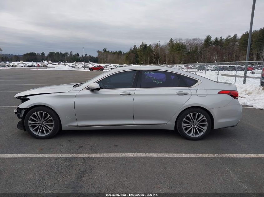2017 Genesis G80 3.8 VIN: KMHGN4JE2HU180700 Lot: 43867853
