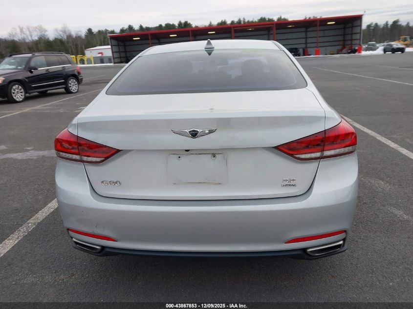 2017 Genesis G80 3.8 VIN: KMHGN4JE2HU180700 Lot: 43867853