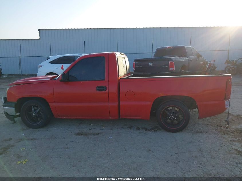 2004 Chevrolet Silverado 1500 Ls VIN: 1GCEC14T14Z193655 Lot: 43867862