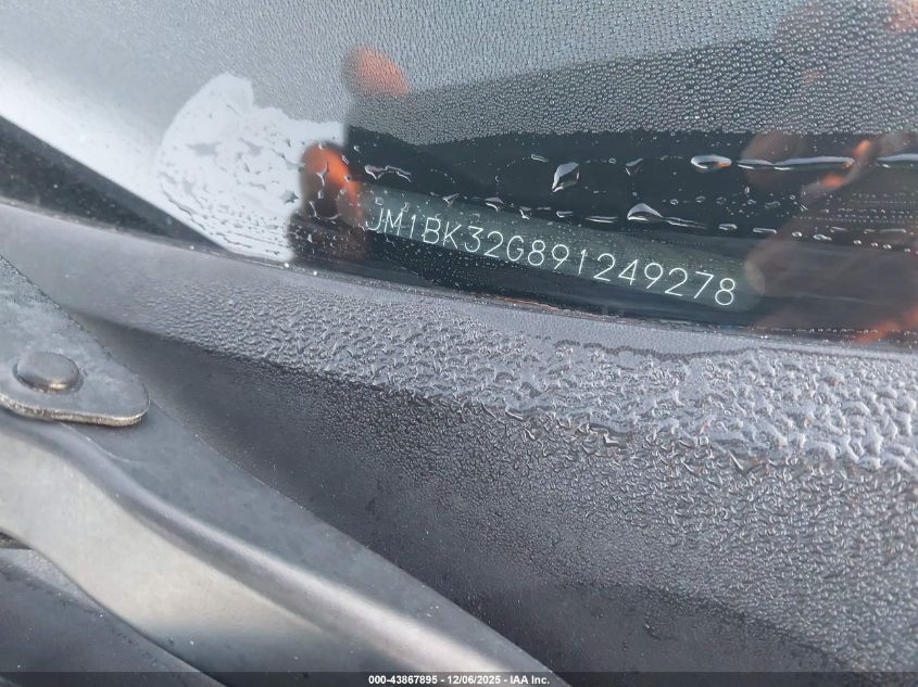 2009 Mazda Mazda3 I VIN: JM1BK32G891249278 Lot: 43867895