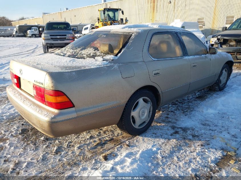 1999 Lexus Ls 400 VIN: JT8BH28F0X0148504 Lot: 43867920