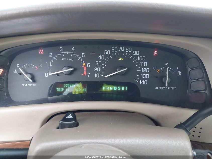 2003 Buick Park Avenue VIN: 1G4CW54K734154279 Lot: 43867929