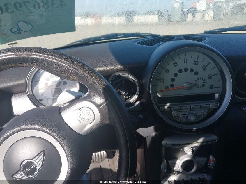 2009 Mini Cooper S VIN: WMWMF73559TW82589 Lot: 43867930