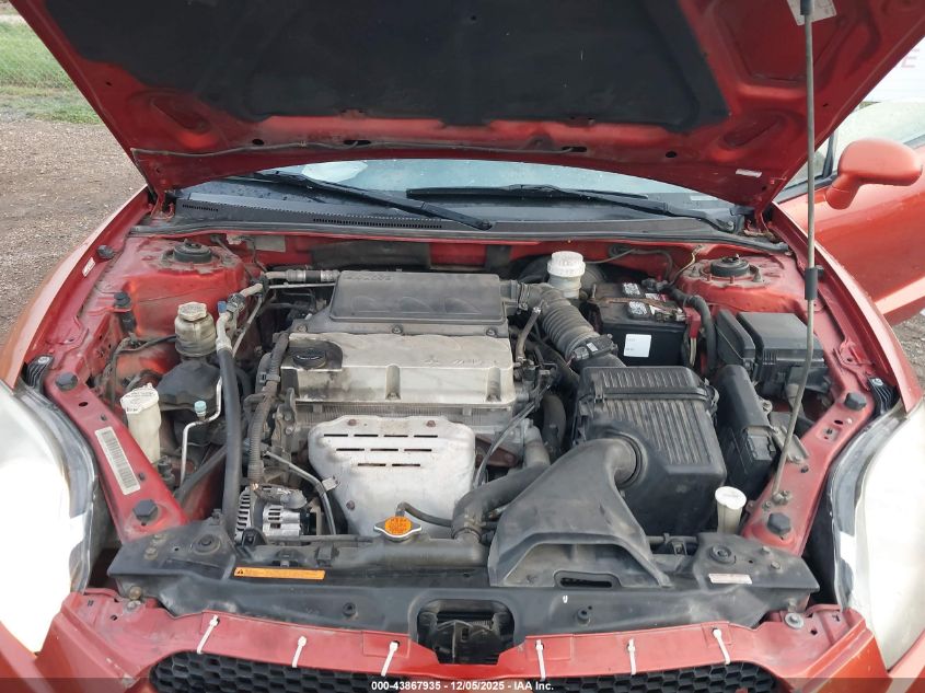 2007 Mitsubishi Eclipse Gs VIN: 4A3AK24F87E025215 Lot: 43867935