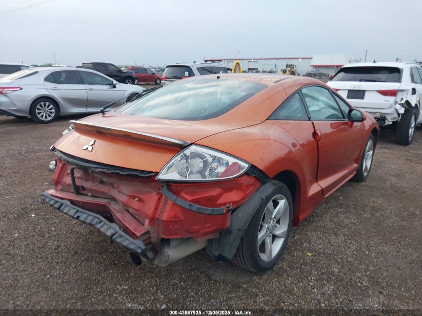 2007 Mitsubishi Eclipse Gs VIN: 4A3AK24F87E025215 Lot: 43867935