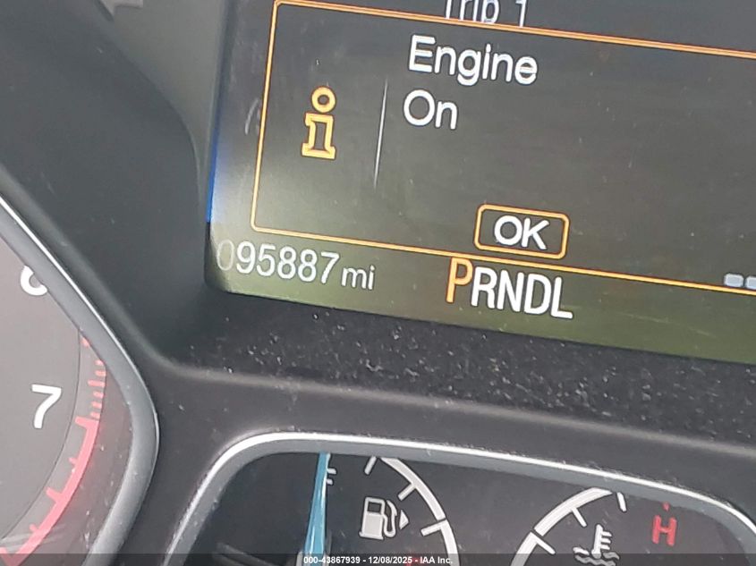 2017 Ford Focus S VIN: 1FADP3E23HL289626 Lot: 43867939