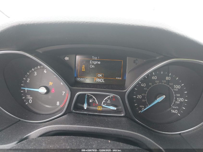 2017 Ford Focus S VIN: 1FADP3E23HL289626 Lot: 43867939