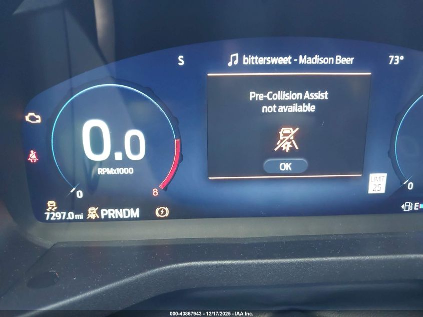 2025 Ford Explorer St VIN: 1FMWK8GC8SGA60519 Lot: 43867943