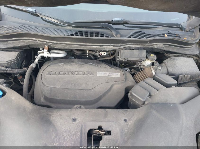 2017 Honda Pilot Ex-L VIN: 5FNYF6H56HB038933 Lot: 43867955