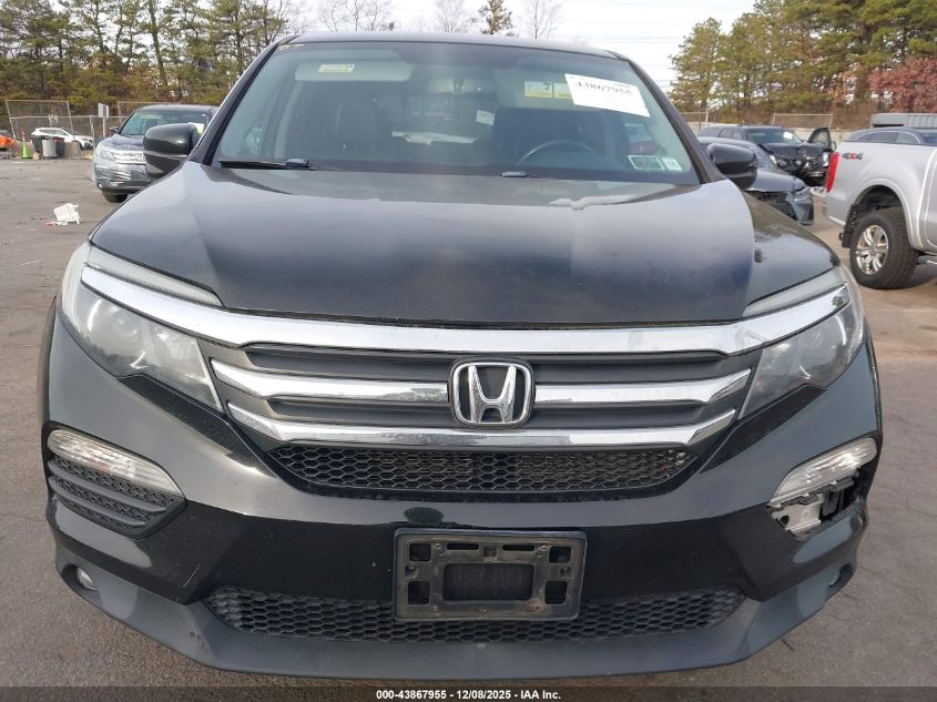 2017 Honda Pilot Ex-L VIN: 5FNYF6H56HB038933 Lot: 43867955