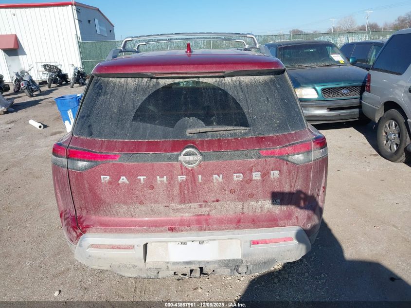 2024 Nissan Pathfinder Platinum 4Wd VIN: 5N1DR3DK7RC314708 Lot: 43867961