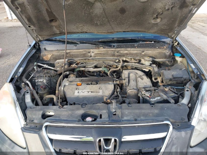 2005 Honda Cr-V Ex VIN: JHLRD77895C059637 Lot: 43867964