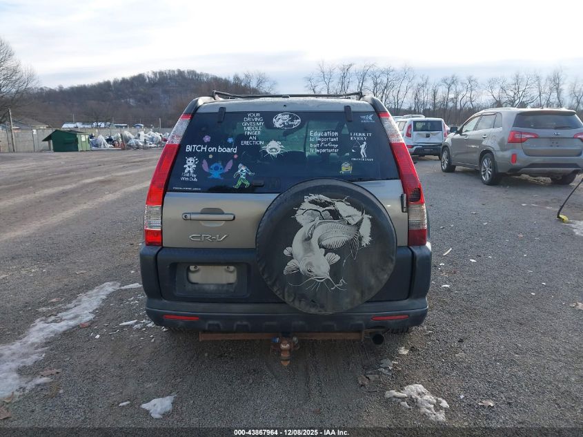 2005 Honda Cr-V Ex VIN: JHLRD77895C059637 Lot: 43867964