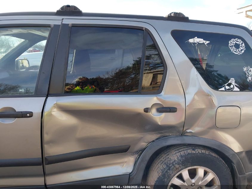 2005 Honda Cr-V Ex VIN: JHLRD77895C059637 Lot: 43867964