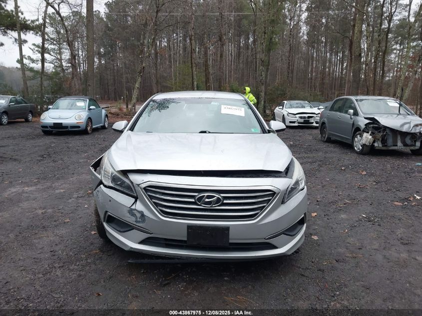 2016 Hyundai Sonata Se VIN: 5NPE24AF7GH365346 Lot: 43867975