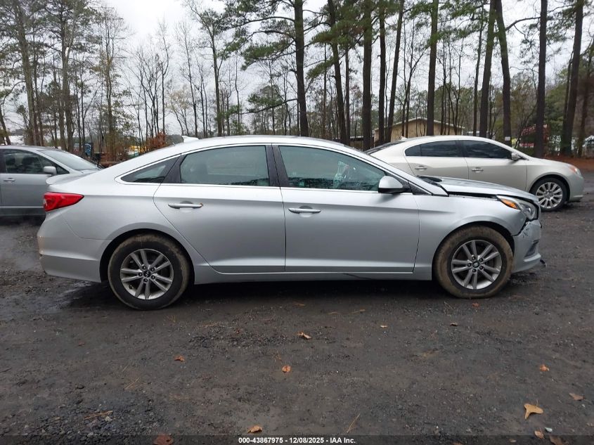 2016 Hyundai Sonata Se VIN: 5NPE24AF7GH365346 Lot: 43867975