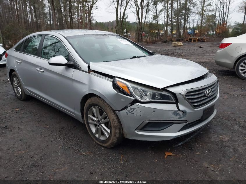 2016 Hyundai Sonata Se VIN: 5NPE24AF7GH365346 Lot: 43867975