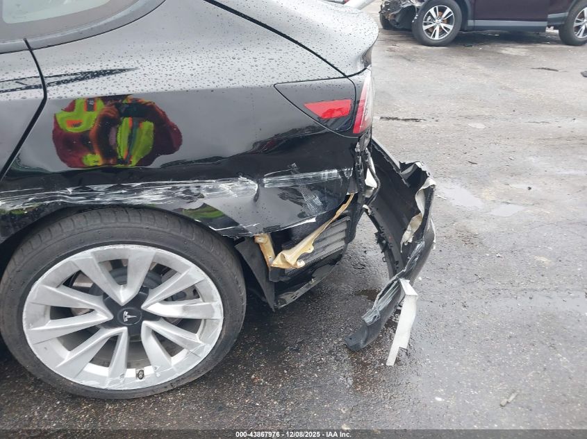 2022 Tesla Model 3 Long Range Dual Motor All-Wheel Drive VIN: 5YJ3E1EB9NF186967 Lot: 43867976